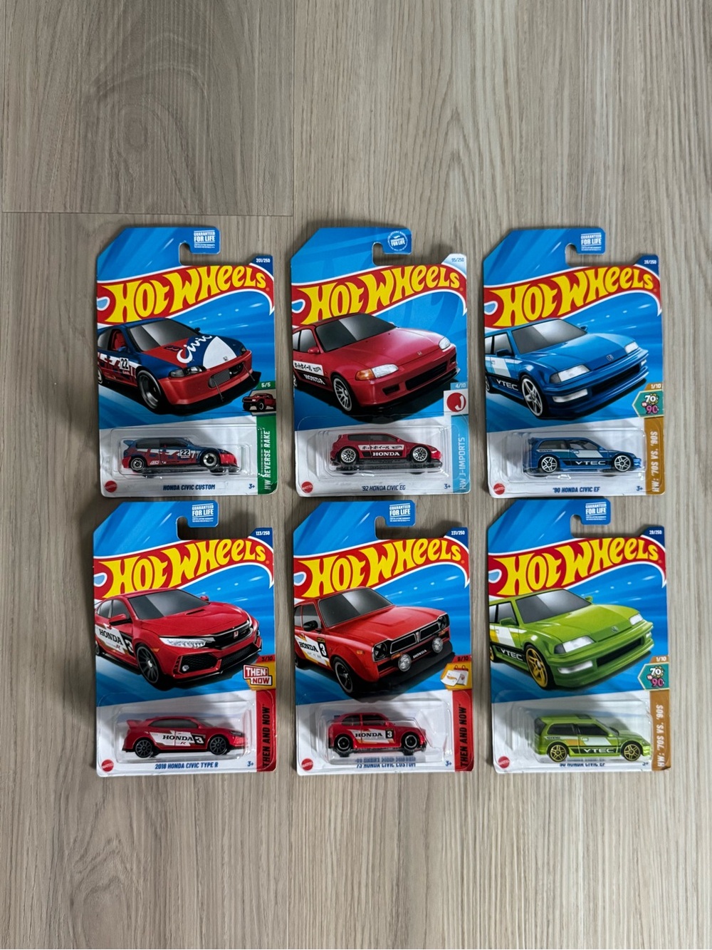 Hot Wheels Honda Lot (Sealed)
